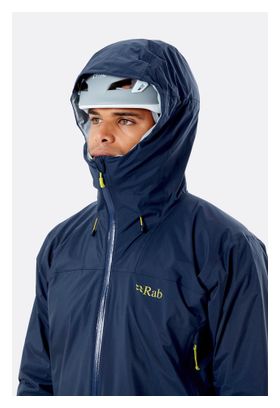 RAB Downpour Plus 2.0 Waterproof Jacket Blue