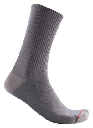 Castelli Bandito Wool 18 Grey Socks