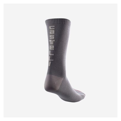 Castelli Bandito Wool 18 Grey Socks
