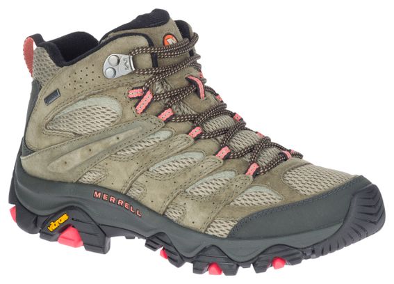 Merrell Moab 3 Mid Gtx Women s Hiking Shoes Green