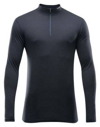 Devold Breeze Half Zip Neck Long Sleeve T-Shirt Black L