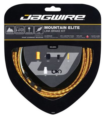 Jagwire Mountain Elite Link Bremssatz Gold