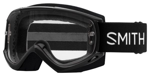 Masque Smith Fuel V1 Noir / Ecran Transparent