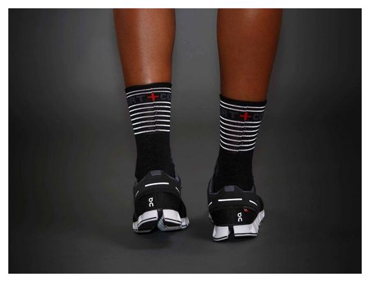 Chaussettes Compressport Pro Racing Socks Flash Noir Unisex