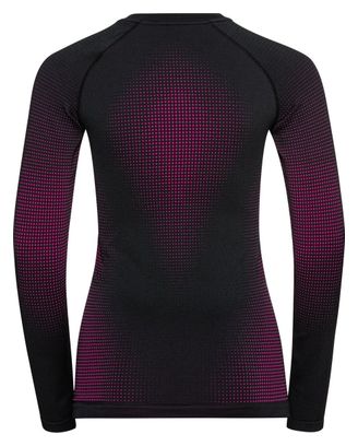 Women's Odlo Performance Warm Eco Pink Long Sleeve Jersey