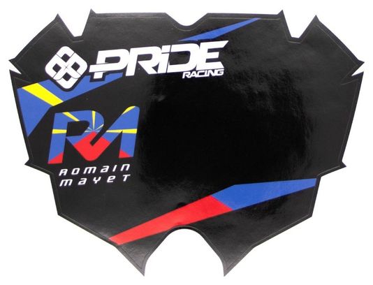 Pride Racing Mayet Replica Pro Plate Schwarz