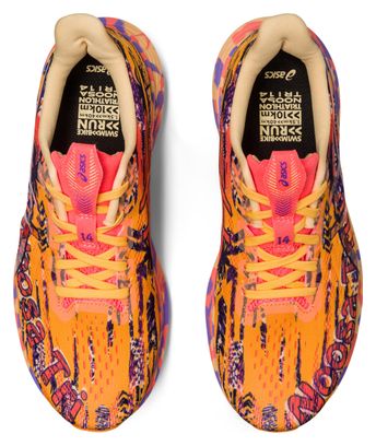 Chaussures de Running Asics Noosa Tri 14 Orange Violet Femme