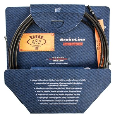 BBB Kit Cablerie de frein ''BrakeLine'' Noir BCB-02