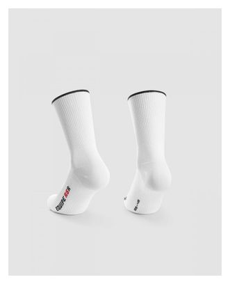 Pair of Assos Equipe RSR White Socks