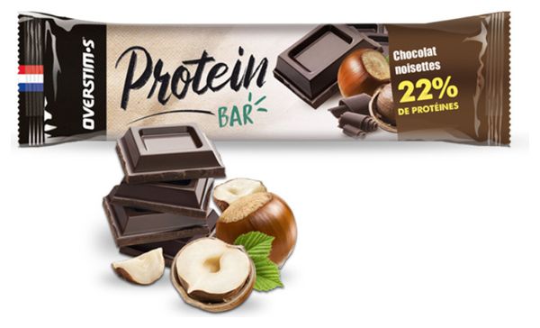 OVERSTIMS Proteinriegel Schokolade