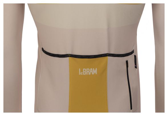 LeBram Izoard Long Sleeve Jersey Sand / Gold Fitted