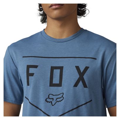 T-Shirt Technique Fox Shield Slate Bleu