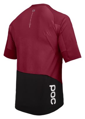 POC Resistance Pro Enduro Short Sleeves Jersey Red Black