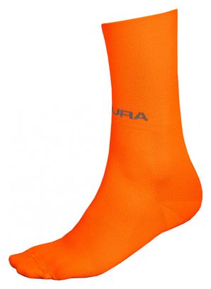 Pair of Endura Pro SL II Pumpkin Socks