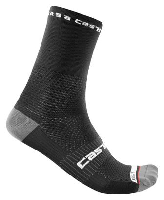 Pair of Castelli Rosso Corsa Pro 15 Socks Black