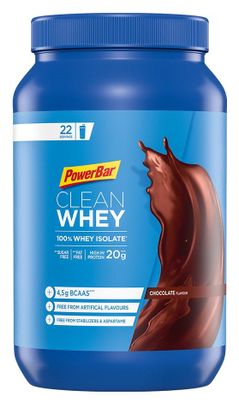 PowerBar Clean Whey 100% Whey Isolate Protein Powder Chocolate 570 g