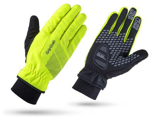 GripGrab Ride Windproof Winter Gloves Hi-Vis Yellow