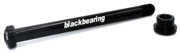 Black Bearing Rear Axle 12 mm - 173 - M12x1.5 - 19 mm