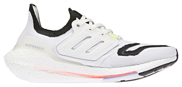Adidas UltraBoost 22 White Black Womens Running Shoes