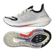 Adidas UltraBoost 22 White Black Womens Running Shoes