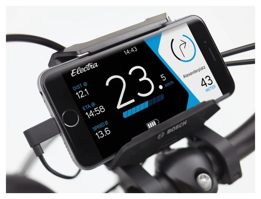 Vélo de Ville Electrique Electra Townie Path Go 10D EQ Step-Over 500 Wh 27.5' Shimano Deore 10V Noir