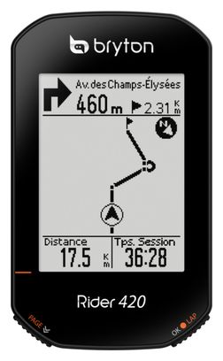 BRYTON Compteur GPS Rider 420E