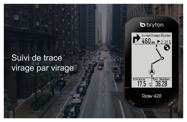 BRYTON Compteur GPS Rider 420E