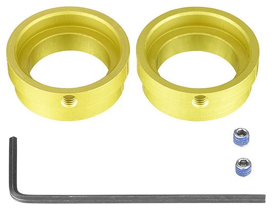 Mavic Axle Supports Front Boost 15x110mm - 2017 and earlier - Yellow