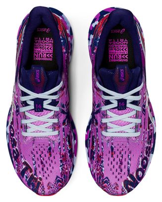 Chaussures Running Asics Noosa Tri 14 Violet Rose Femme
