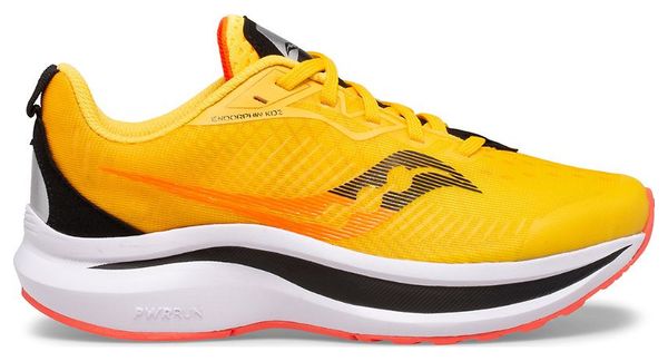 Saucony Endorphin Kdz Yellow Orange Kids Running Shoes
