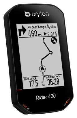 BRYTON Rider 420T GPS-Computer + Cardio-Gurt/Trittfrequenzsensor