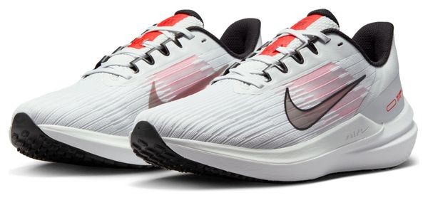 Chaussures de Running Air Winflo 9 Blanc Rouge
