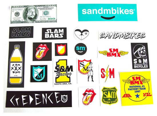 Stickers S and M Assorted Sticker Pack