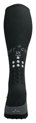 Paire de Chaussettes Compressport Full Socks Oxygen Noir