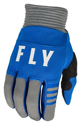 Fly F-16 Long Gloves Blue / Gray Child