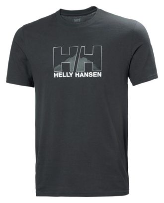 T-Shirt Helly Hansen Nord Graphic Noir Homme