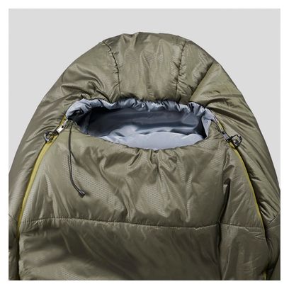 Sleeping Bag Forclaz Trek 500 0 Degres Medium Khaki