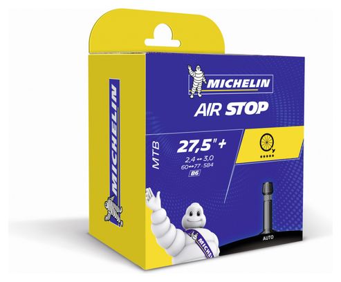 Michelin AirStop MTB 27.5'' Plus Tube Schrader