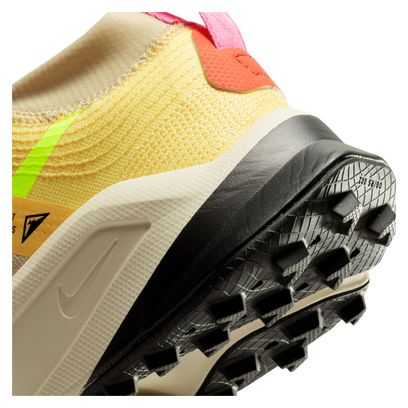 Nike ZoomX Zegama Trail Running Shoes Yellow Green Women's