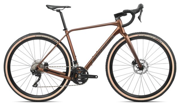 Orbea Terra H40 Gravel Bike Shimano GRX 10S 700 mm Metallic Copper Brown 2023