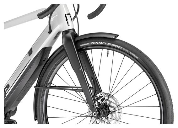 Vélo de Ville Électrique Sportif Moustache Friday 28.7 Shimano Tiagra 10V 500 Wh 700 mm Blanc