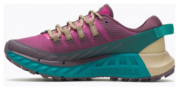 Merrell Agility Peak 4 Women's Trail Shoes Pink