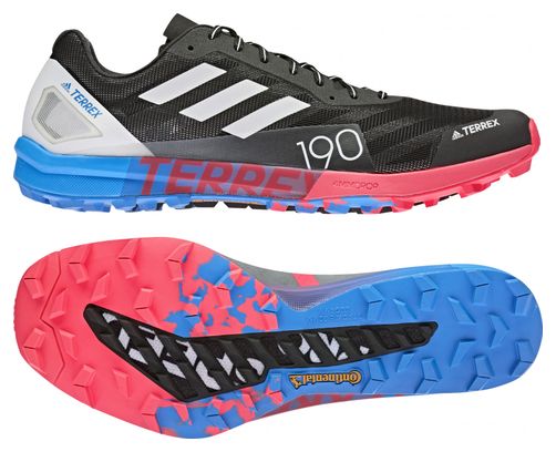 Chaussures de Trail Running adidas Terrex Speed Pro Noir Bleu Rouge