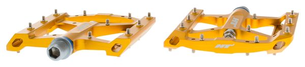HT Flat Pedals AE05 Gold