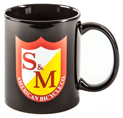S and M Coffee Mug Black