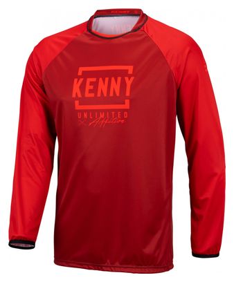 Kenny Defiant Long Sleeve Jersey Red