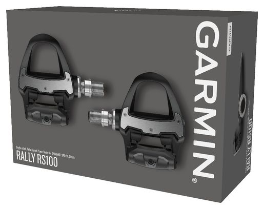 Pedales de medidor de potencia Garmin Rally RS 100 SPD-SL (Shimano)