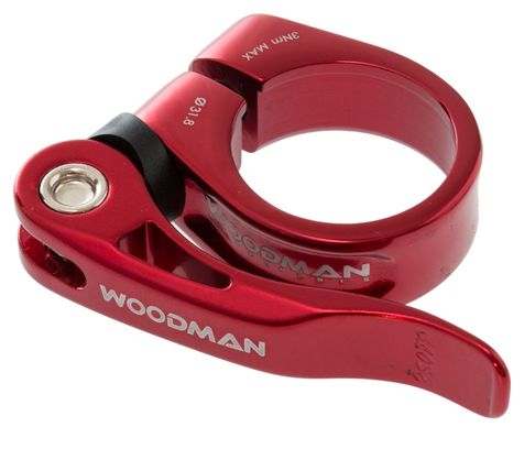 WOODMAN DEATHGRIP QR Seat Clamp Quick Release Red
