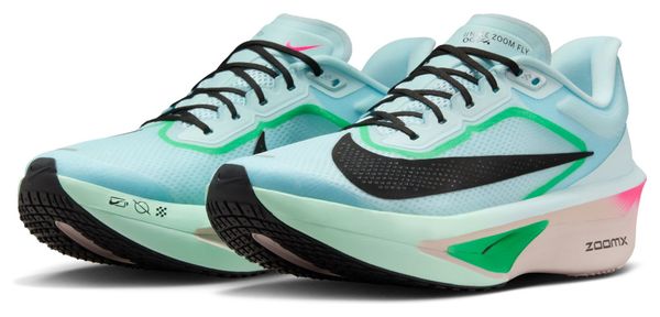 Nike Air Zoom FLY 6 25cm グレー/ブルー Nike Zoom Fly 6 Grey/Blue Women's Running Shoes | Alltricks.com