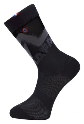 Rafal Big Logo Pair of Socks Black Anthracite Grey